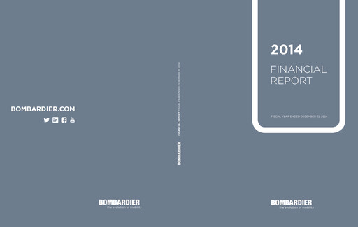 Thumbnail Bombardier Financial Statement 2014