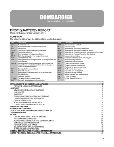 Vorschaubild Bombardier Quartalsbericht 2015-q1