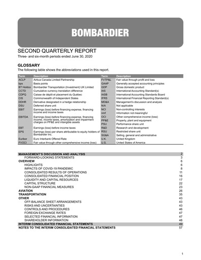 Vorschaubild Bombardier Quartalsbericht 2020-q2