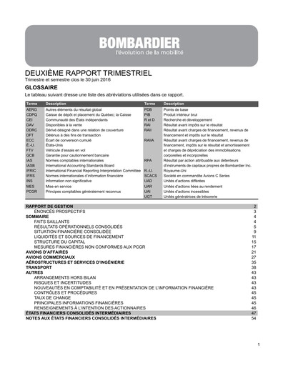 Thumbnail Bombardier Quarterly Report 2016-q2