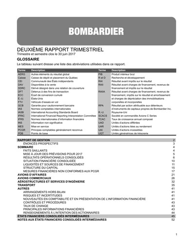 Thumbnail Bombardier Quarterly Report 2017-q2