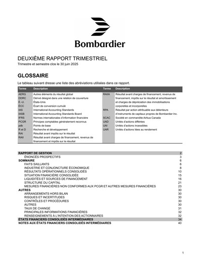 Vorschaubild Bombardier Quartalsbericht 2025-q2
