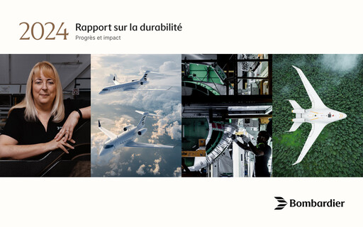 Miniature Bombardier Rapport de durabilité 2024