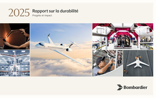 Thumbnail Bombardier Sustainability Report 2025