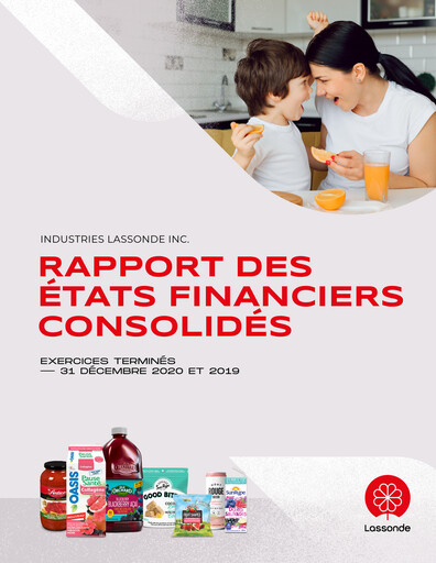 Thumbnail Lassonde Industries Financial Statement 2020
