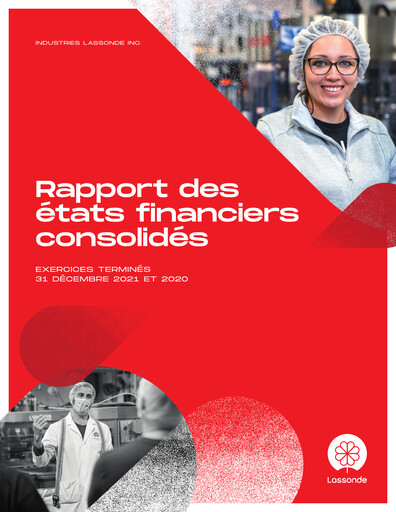 Thumbnail Lassonde Industries Financial Statement 2021