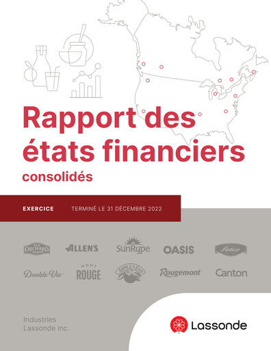 Thumbnail Lassonde Industries Financial Statement 2022