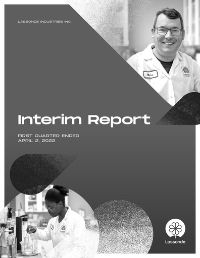 Thumbnail Lassonde Industries Quarterly Report 2022-q1