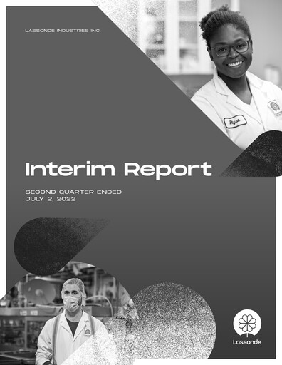 Thumbnail Lassonde Industries Quarterly Report 2022-q2