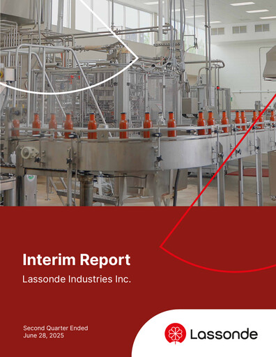 Thumbnail Lassonde Industries Quarterly Report 2025-q2