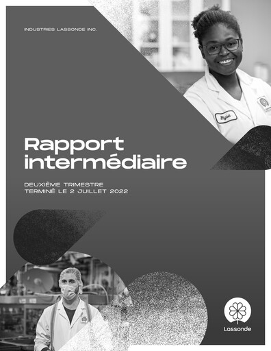 Thumbnail Lassonde Industries Quarterly Report 2022-q2