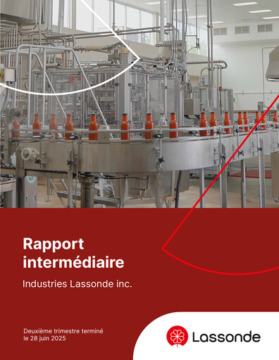 Thumbnail Lassonde Industries Quarterly Report 2025-q2
