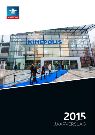 Thumbnail Kinepolis Group  Annual Report 2015