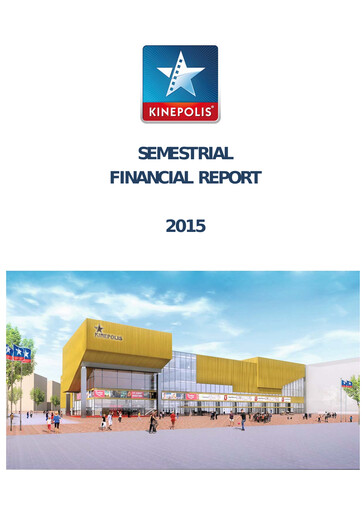 Miniature Kinepolis Group  Rapport semestriel 2015-h1