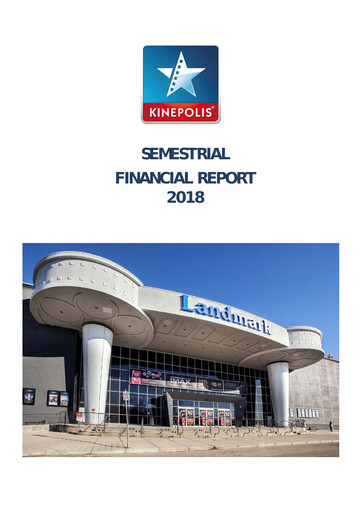 Miniature Kinepolis Group  Rapport semestriel 2018-h1