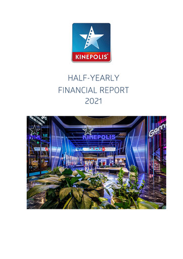 Miniature Kinepolis Group  Rapport semestriel 2021-h1