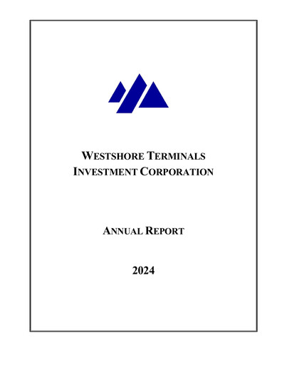 Thumbnail Westshore Terminals Investment Annual Report 2024