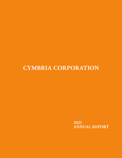 Thumbnail Cymbria Annual Report 2021