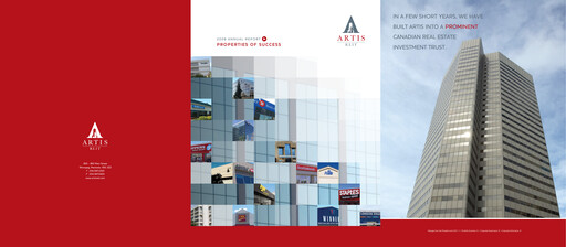 Thumbnail Artis REIT Annual Report 2008