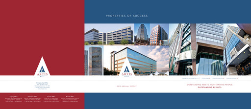 Thumbnail Artis REIT Annual Report 2012