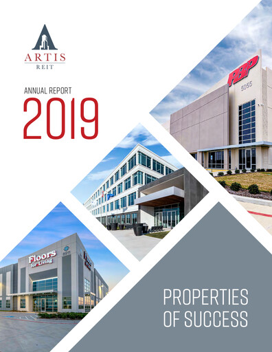 Thumbnail Artis REIT Annual Report 2019