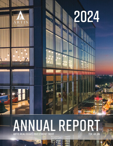 Thumbnail Artis REIT Annual Report 2024