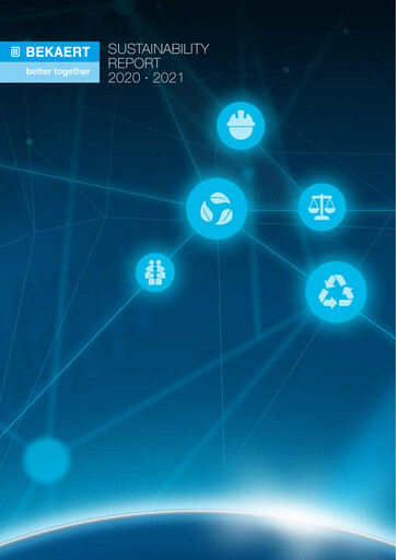 Thumbnail NV Bekaert Sustainability Report 2020-2021