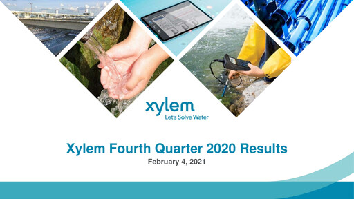 Thumbnail Xylem Quarterly Report 2020-q4
