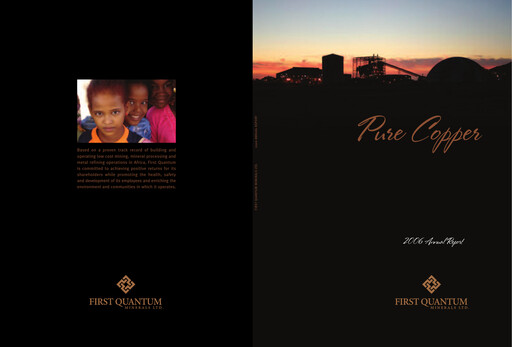 Thumbnail First Quantum Minerals
 Annual Report 2006