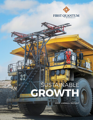 Thumbnail First Quantum Minerals
 Annual Report 2020