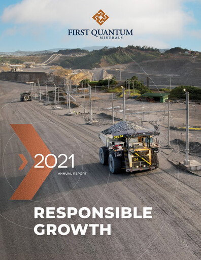Thumbnail First Quantum Minerals
 Annual Report 2021