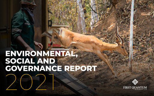 Thumbnail First Quantum Minerals
 ESG Report 2021