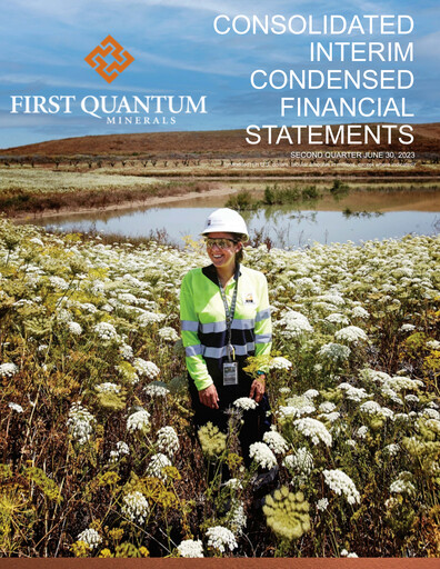 Thumbnail First Quantum Minerals
 Financial Statement 2023-q2