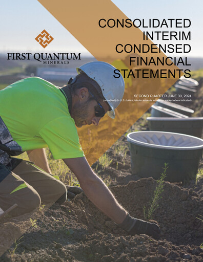 Thumbnail First Quantum Minerals
 Financial Statement 2024-q2
