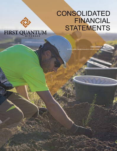 Thumbnail First Quantum Minerals
 Financial Statement 2024