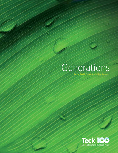 Thumbnail First Quantum Minerals
 Sustainability Report 2012