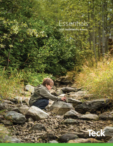 Thumbnail First Quantum Minerals
 Sustainability Report 2015