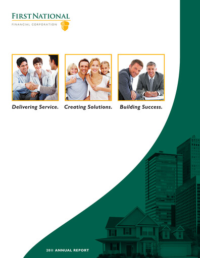 Thumbnail First National Financial Annual Report 2011