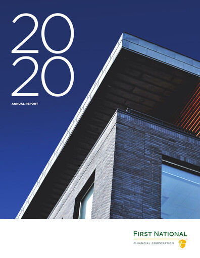 Thumbnail First National Financial Annual Report 2020