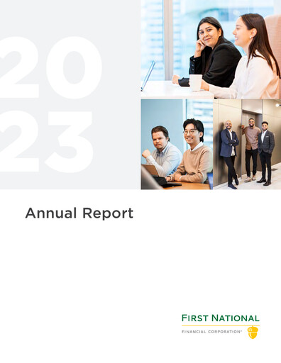 Thumbnail First National Financial Annual Report 2023