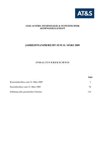 Miniature AT&S Austria Technologie & Systemtechnik Rapport financier 2008-2009