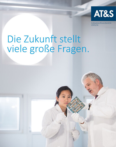 Vorschaubild AT&S Austria Technologie & Systemtechnik Halbjahresbericht 2015-2016-h1