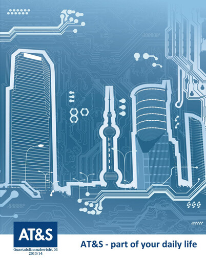 Miniature AT&S Austria Technologie & Systemtechnik Rapport trimestriel 2013-q3