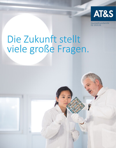 Miniature AT&S Austria Technologie & Systemtechnik Rapport trimestriel 2015-q1