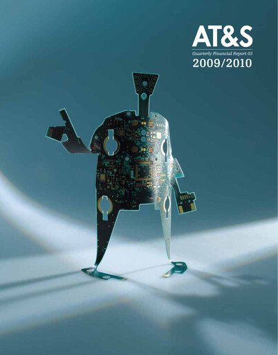 Miniature AT&S Austria Technologie & Systemtechnik Rapport trimestriel 2009-q3