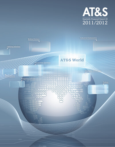 Miniature AT&S Austria Technologie & Systemtechnik Rapport trimestriel 2011-q3