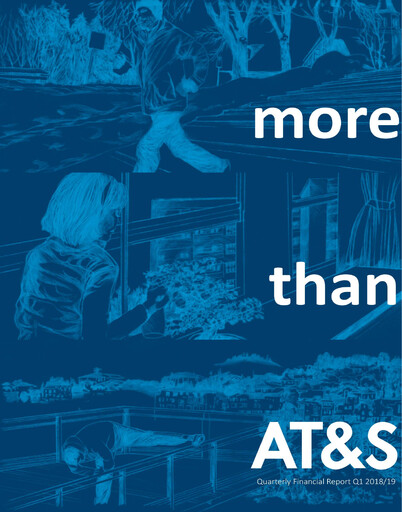 Miniature AT&S Austria Technologie & Systemtechnik Rapport trimestriel 2018-2019-q1