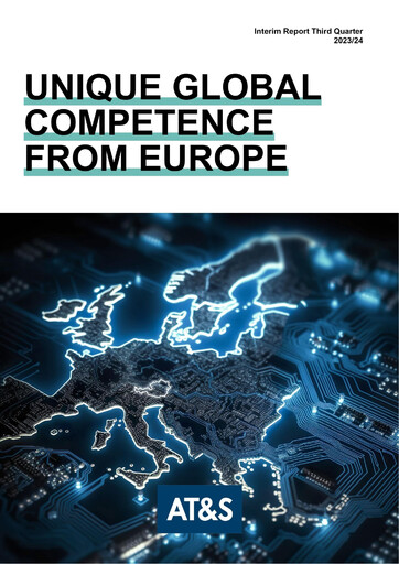 Miniature AT&S Austria Technologie & Systemtechnik Rapport trimestriel 2023-2024-q3
