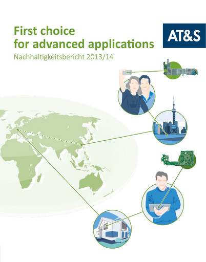 Miniature AT&S Austria Technologie & Systemtechnik Rapport de durabilité 2013-2014