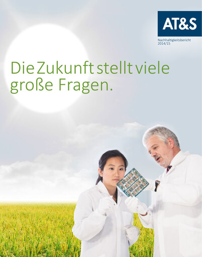 Miniature AT&S Austria Technologie & Systemtechnik Rapport de durabilité 2014-2015